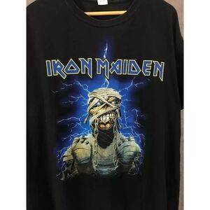 Iron Maiden T-Shirt Shirt Black Rock Band Tee XXXL 3XL 100% cotton